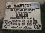 MAGWEGWE Mxolisi 1969-2004