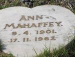 MAHAFFEY Ann 1901-1967