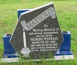 MATSOLO Nombuyiselo 1937-2005