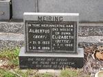 MEIRING Albertus 1923-1986 & Elizabeth 1909-1997