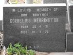 MERRINGTON Cornelius 1931-1973