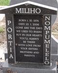 MILIHO Portia Nompumelelo 1974-2006