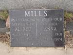 MILLS Alfred 1907-1970 & Anna 1901-1974