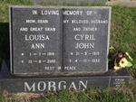 MORGAN Cyril John 1915-1992 & Louisa Ann 1919-2002