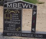 MBEWU Ntombokuqala Eunice 1945-2010