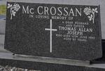 MC CROSSAN Thomas Allan Joseph -1990