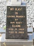 Mc KAY Elaine 1969-1969