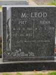 MC LEOD Piet 1911-1987 & Hena 1918-