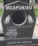 MCAPUKISO Pumzile Welcome 1944-2008