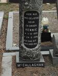 McCALLAGHAN Hennie 1955-1976