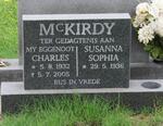 MCKIRDY Charles 1932-2005 & Susanna Sophia 1936-