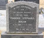 MALAN Francois Stephanus 1882-1956