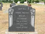 MALAN Freda Melius 1902-1967