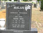 MALAN Pieter Kriel 1934-1984