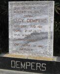 DEMPERS Lucy 1911-1987