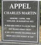 APPEL Charles Martin 1946-1972