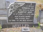 MULLER Albertus Josef 1944-1989