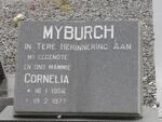 MYBURGH Cornelia 1956-1977
