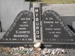 MYBURGH Elizabeth Magrieta 1945-1993 & Piet 1945-1981