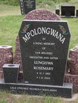 MPOLONGWANA Lungiswa Rosemary 1962-2002