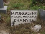 MPONGOSHE Khanyile 1966-2003