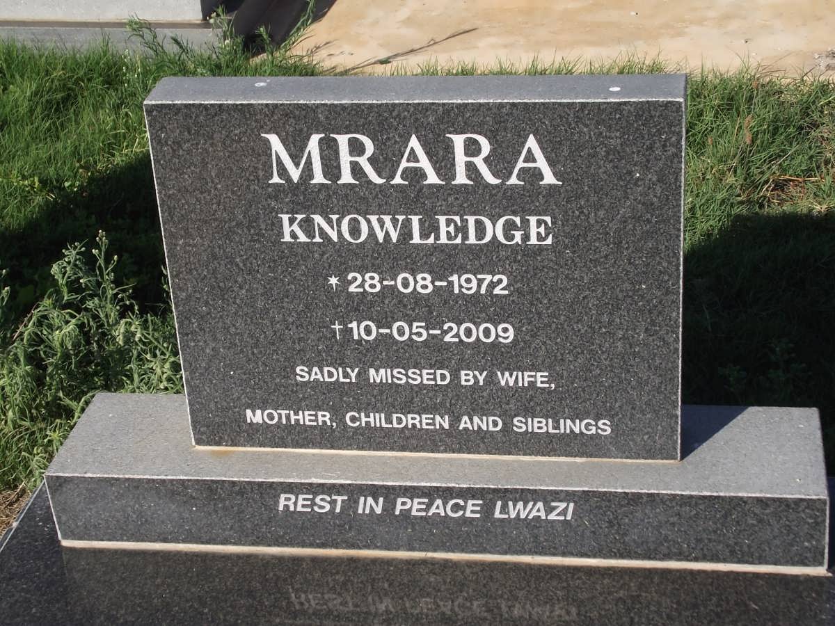 MRARA Knowledge 1972-2009