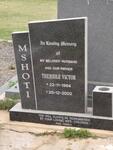 MSHOTI Thembile Victor 1964-2002