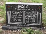 MSIZI Mthetheleli 1983-2006 :: MSIZI Nomasomi Maureen 1966-2006