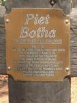 BOTHA Piet 1943-2001