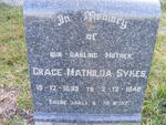 SYKES Grace Mathilda 1888-1948