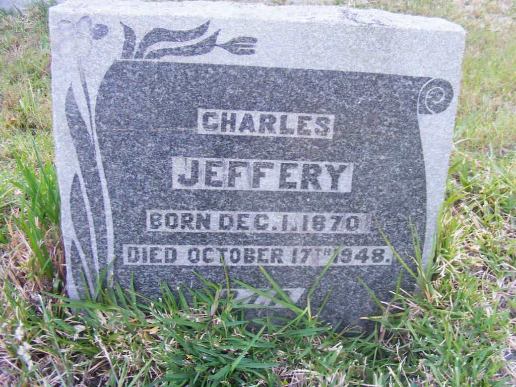 JEFFERY Charles 1870-1948