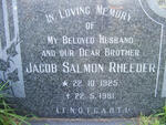 RHEEDER Jacob Salmon 1925-1981