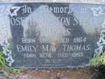 THOMAS Joseph Roston Stuart 1881-1961 & Emily May 1876-1963
