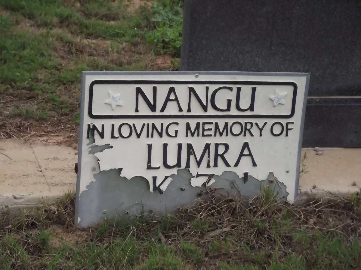 NANGU Lumra Nokyzola 1966-2003