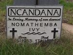 NCANDANA Nomathemba Ivy 1953-2002