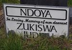 NDOYA Zukiswa Judith 1968-2002
