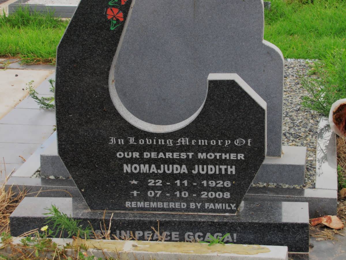 NDUBE Nomajuda Judith 1926-2008