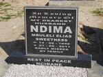 NDIMA Mbuleli Elias Sweetness 1956-2011