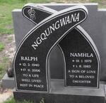 NGQUNGWANA Ralph 1940-2006 :: NGQUNGWANA Namhla 1979-1983