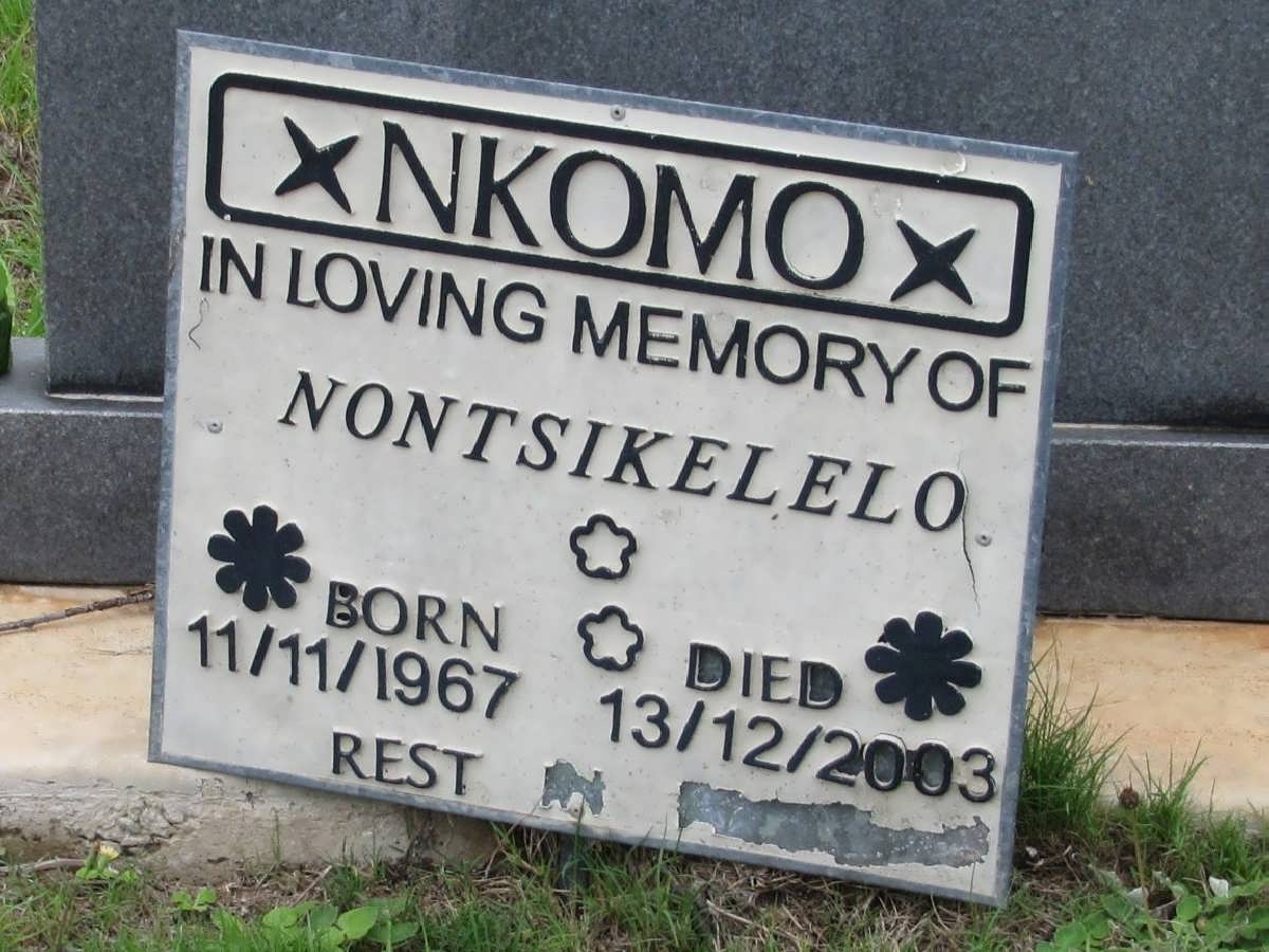 NKOMO Nontsikelelelo 1967-2003