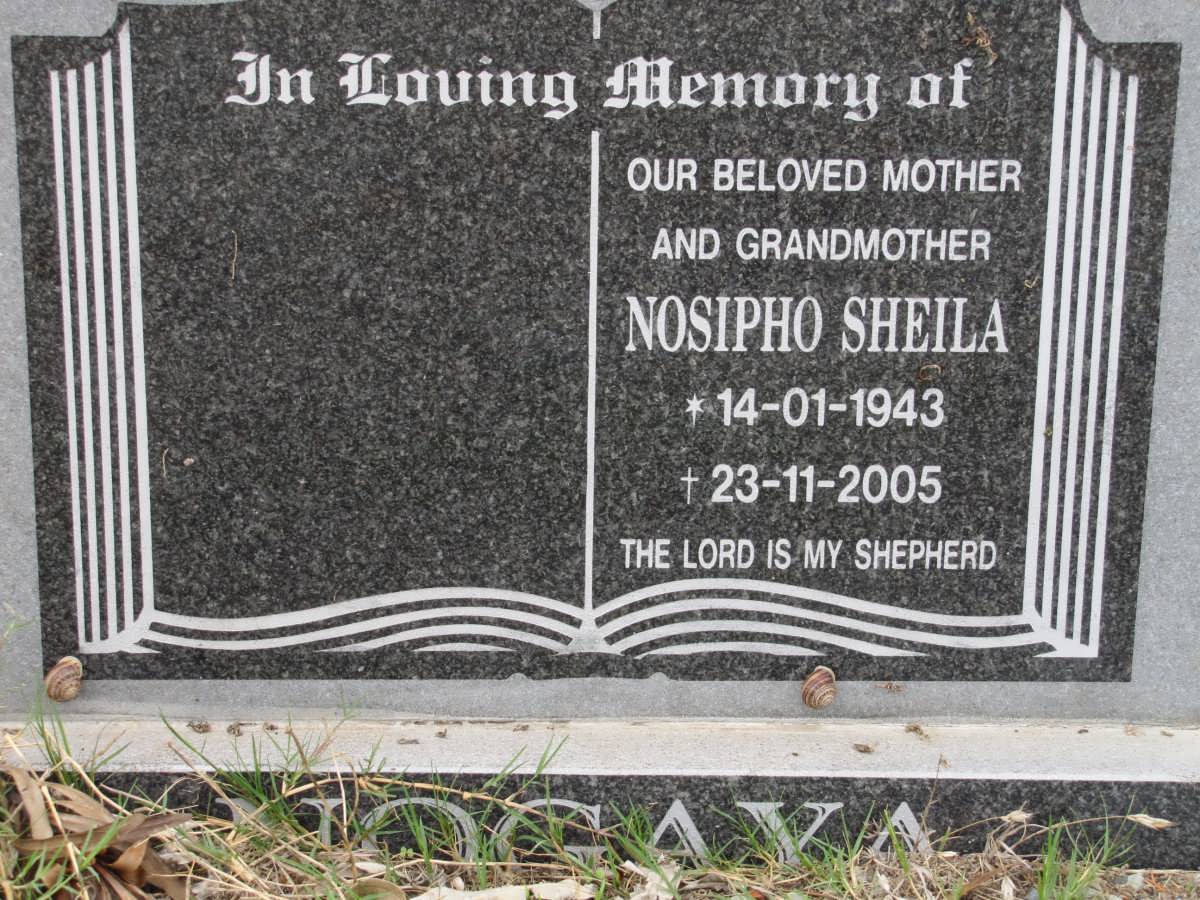 NOGAYA Nosipho Sheila 1943-2005