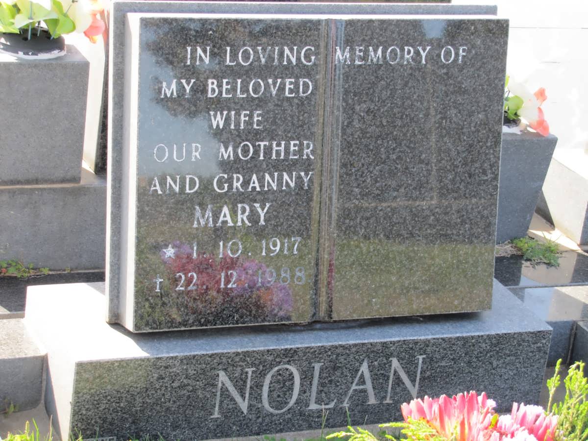 NOLAN Mary 1917-1988