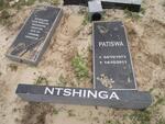 NTSHINGA Patiswa 1973-2011