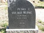 MERWE Petrus J., van der 1895-1973
