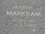MARKRAM Heystek 1941-1993