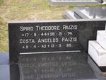 PAIZIS Spiro Theodore 1944-1974 :: PAIZIS Costa Angelos 1943-1985