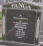 PANGA Thembile Jack 1948-2009