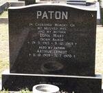PATON Arthur Ernest 1909-1970 & Edna Mary BAIRD 1913-1969