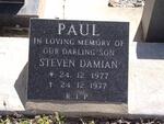 PAUL Steven Damian 1977-1977