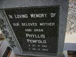 PENFOLD Phyllis 1913-1980
